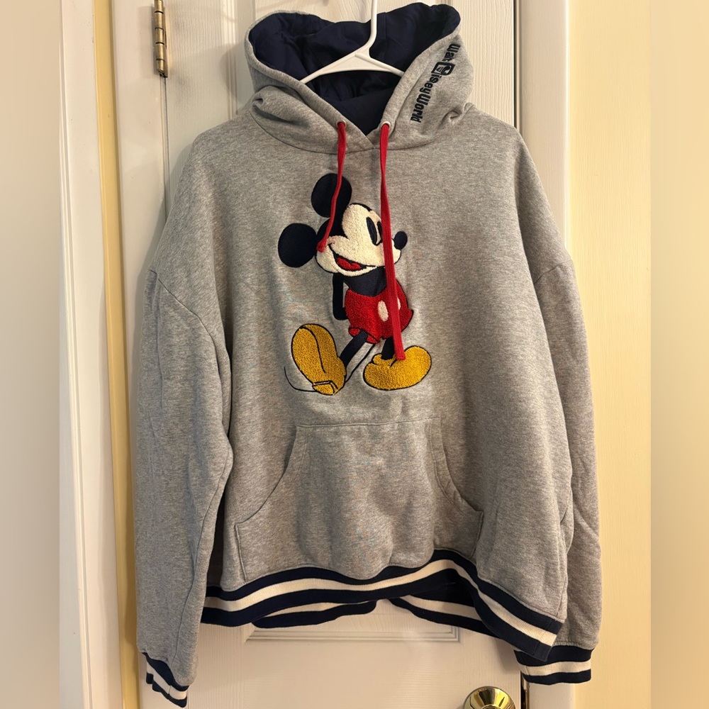 Disney Gray hoodie with Mickey Mouse